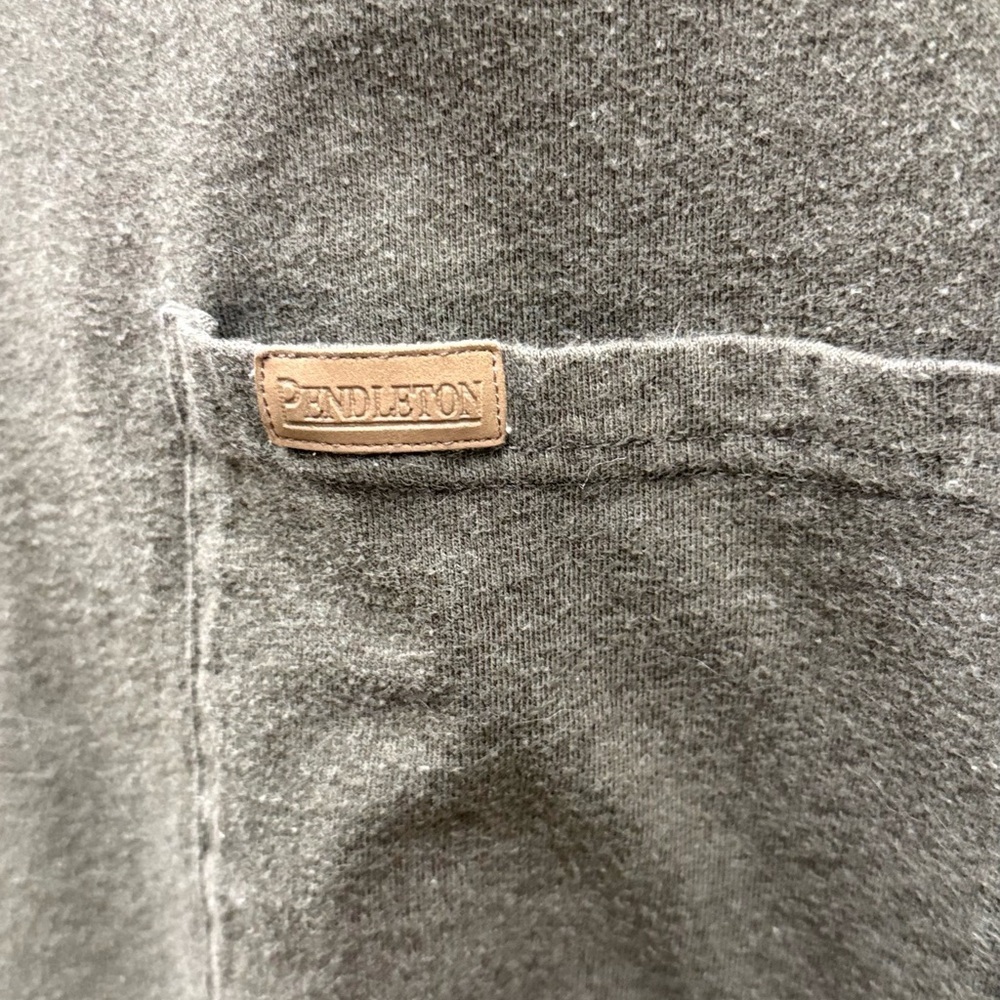 Pendleton Men's Olive Long Sleeve Tee - Picture 2 of 10